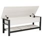 Ashley Rhyson Storage Bench in White and Black, , large