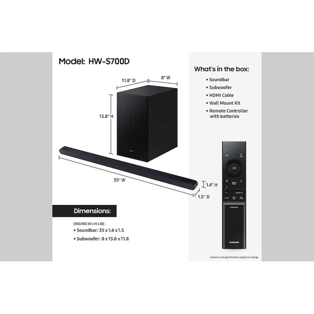 Samsung 65" Class S85H Series OLED 4K UHD - Smart Tizen TV with S-Series 3.1 Channel Soundbar System in Graphite Black and Titan Black, , large