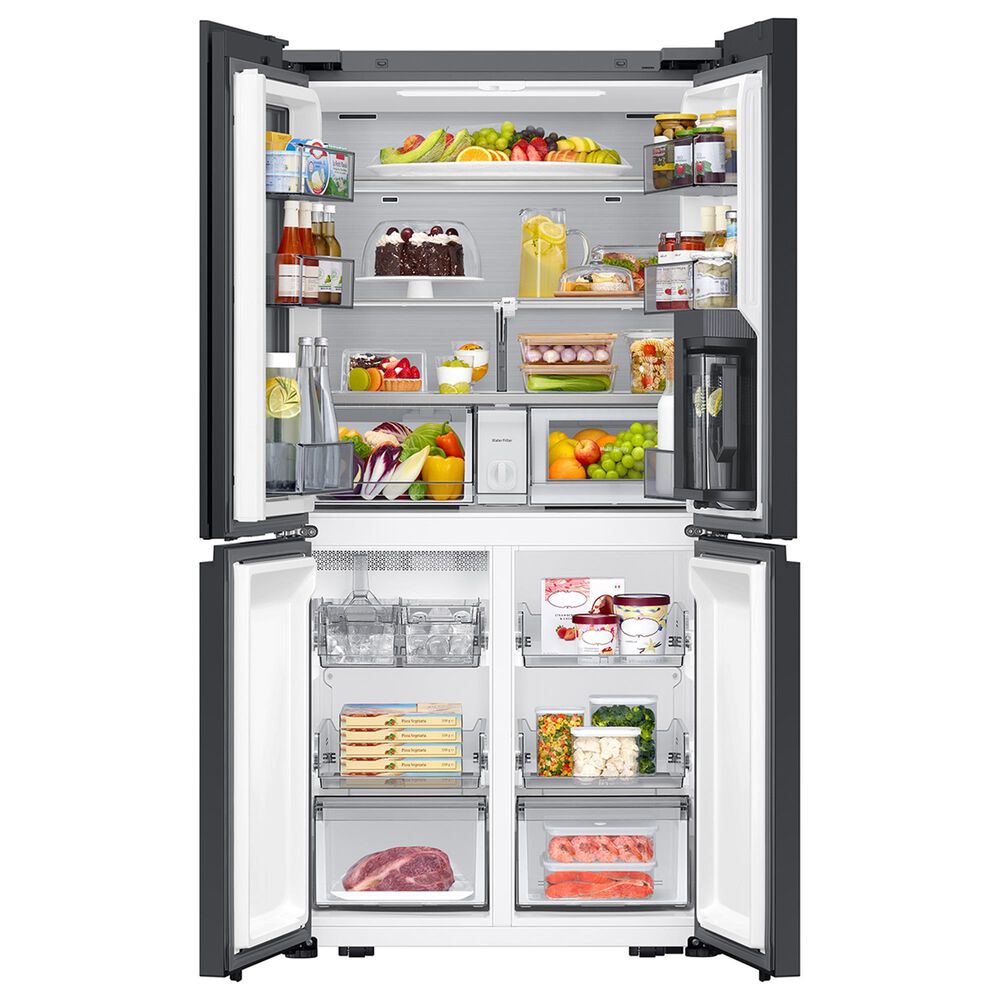 Samsung 22.8 Cu. Ft. Counter Depth 4-Door French Door Refrigerator in White Glass, , large