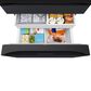 Samsung 28.6 Cu. Ft. Bespoke 4-Door French Door Refrigerator with AI Family Hub+ & AI Vision Inside in Charcoal Glass and Black/Charcoal, , large