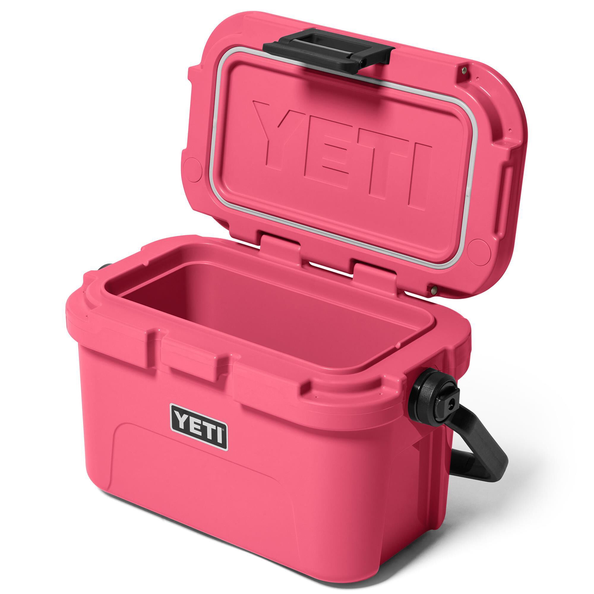 YETI Roadie 8 Hard Cooler in Tropical Pink