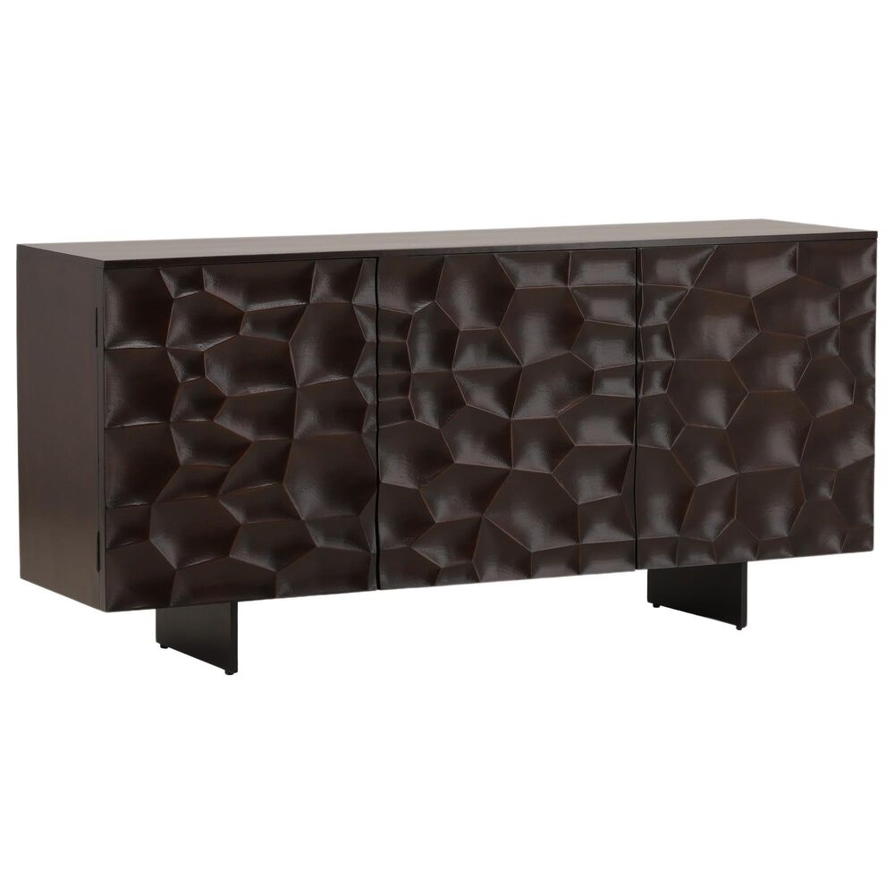 Blue Sun Designs Tavian Sideboard in Dark Brown and Black, , large