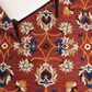 Safavieh Micro-Loop 8" x 10" Rust and Blue Area Rug, , large