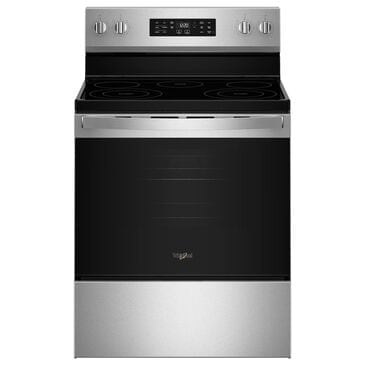 Whirlpool 5.3 Cu. Ft. Freestanding Electric Range in Stainless Steel, , large