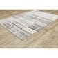 Oriental Weavers Cambria Faded Stripes 6"7" x 9"6" Beige Area Rug, , large