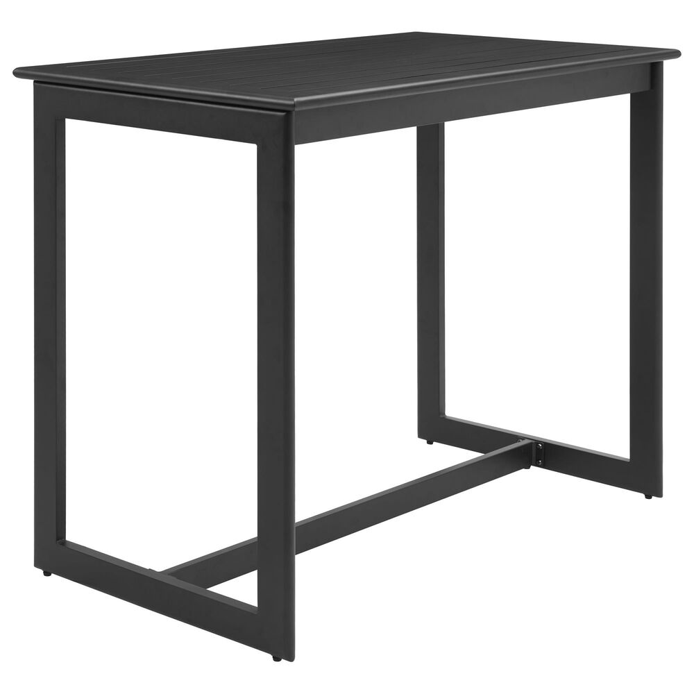 Zuo Modern Midnight Wave Bar Table in Black, , large
