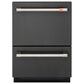 Cafe 24" Double Drawer Dishwasher in Matte Black, , large