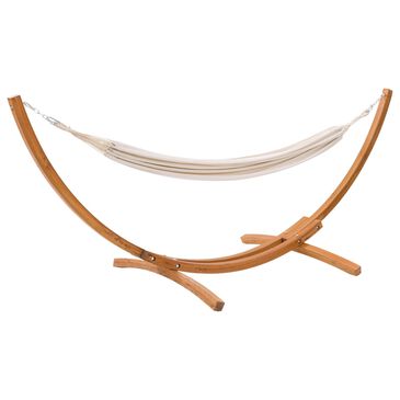 CorLiving Warm Sun Free Standing Sling Hammock in Beige, , large