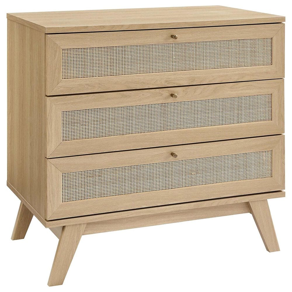 Modway Soma 3-Drawer Dresser in Oak, , large