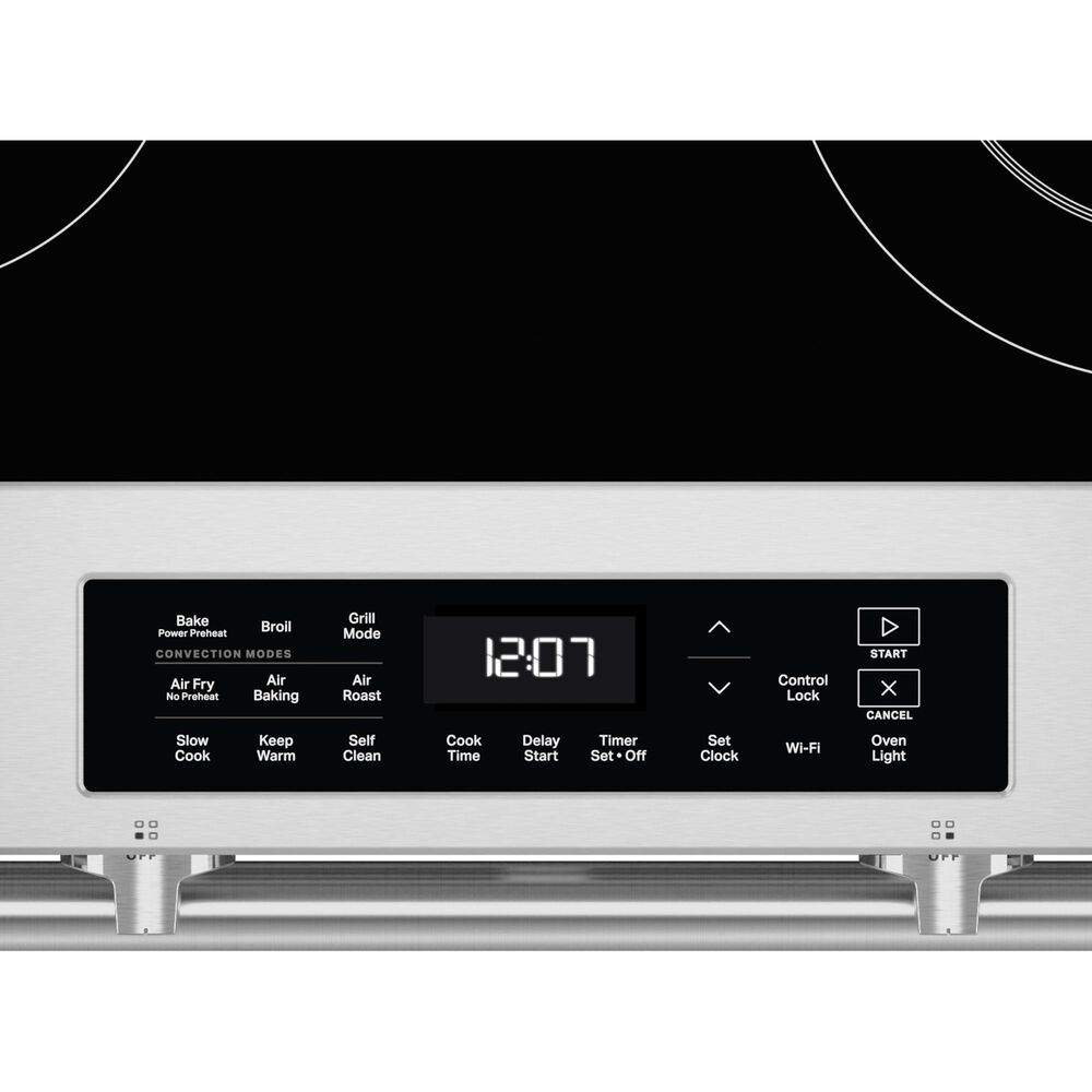 Maytag 5.3 Cu. Ft. Slide-In Electric Range in Fingerprint Resistant Stainless Steel, , large