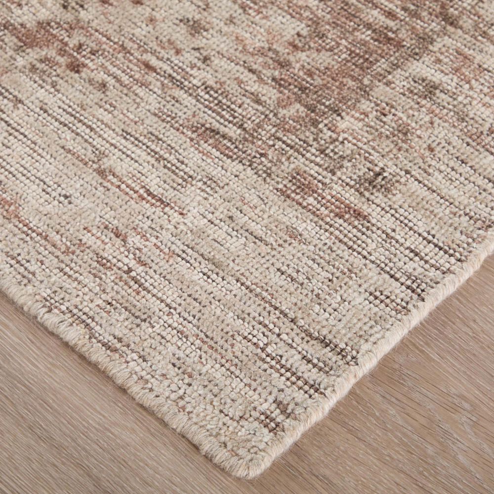 Feizy Loralai Taupe and Plum 5&#39; x 8&#39; Area Rug, , large