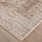 Feizy Loralai Taupe and Plum 5" x 8" Area Rug, , large