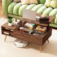 FDW Lift Top Coffee Table in Brown, , large
