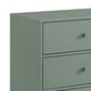 Oxford Baby Meridian 2-Piece Nursery Set with 3-in-1 Convertible Crib and Dresser in Olive Green, , large