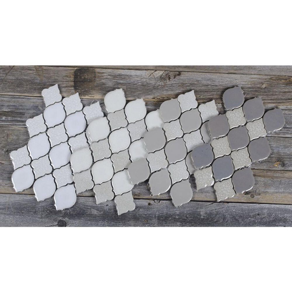 Soci Chateau Valencia Pattern Oxford 11.22" x 12" Ceramic Mosaics Sheet, , large