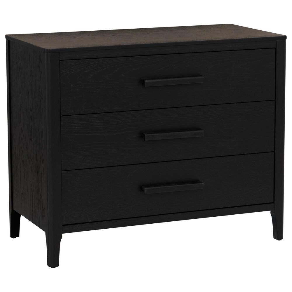 Linon Home Decor Wilcox 3-Drawer Dresser in Black, , large