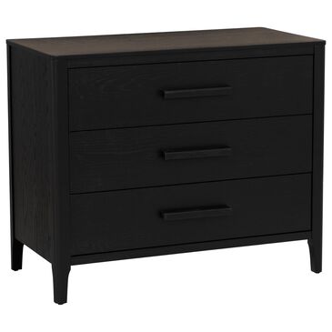 Linon Home Decor Wilcox 3-Drawer Dresser in Black, , large
