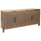 Shell Island Furniture Augustine 4 Door Credenza in Brown, , large
