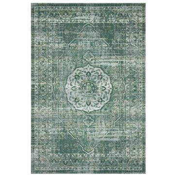Loloi Mika 3"11" x 5"11" Green and Mist Area Performance Rug, , large