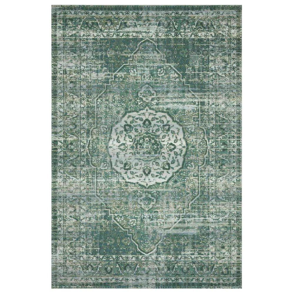 Loloi Mika 3"11" x 5"11" Green and Mist Area Performance Rug, , large