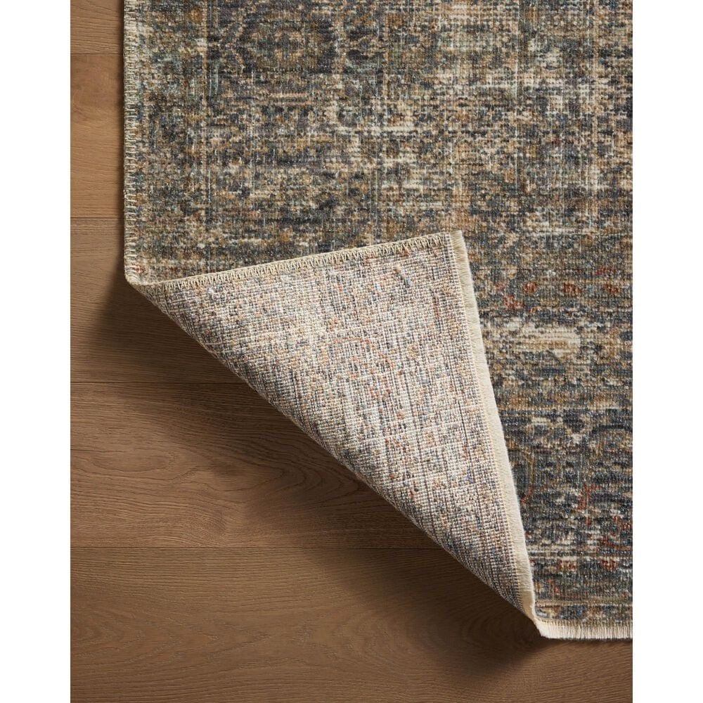 Loloi Heritage 3&#39; x 5&#39; Midnight and Multicolor Area Rug, , large