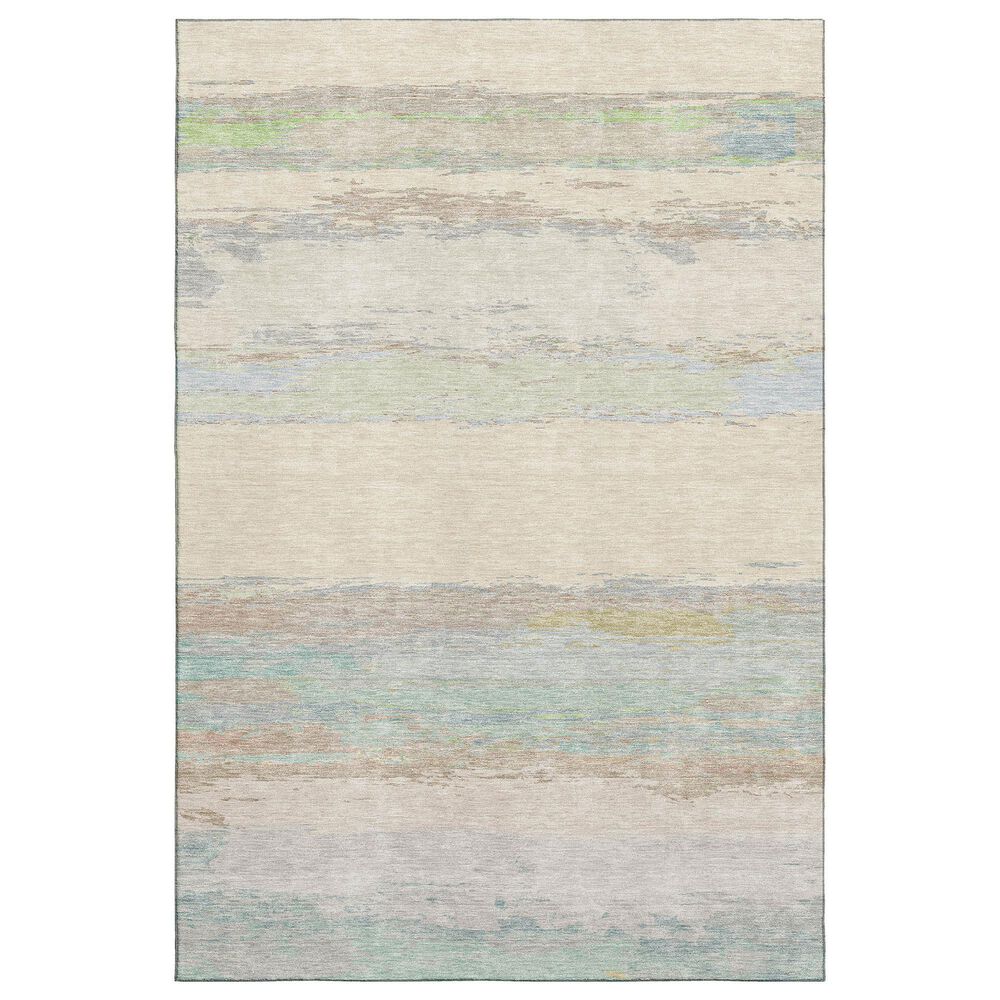 Dalyn Rug Company Trevi TV8 8" x 10" Ivory Area Rug, , large