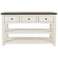 Waltham Madison County Sofa Table in Vintage White, , large