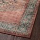 Loloi Heidi 2" x 5" Spice and Aqua Area Rug, , large