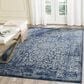 Safavieh Evoke EVK256A-5 5"1" x 7"6" Navy/Ivory Area Rug, , large