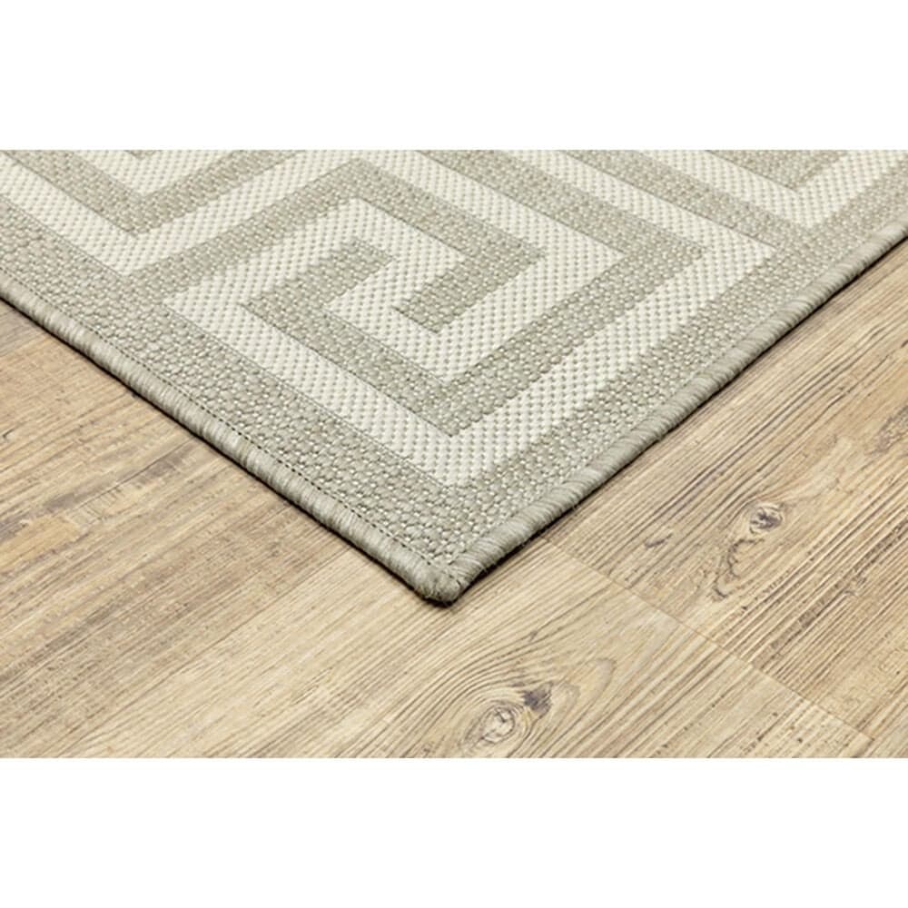 Oriental Weavers Portofino 6560D 7&#39;10&quot; x 10&#39;10&quot; Gray Area Rug, , large