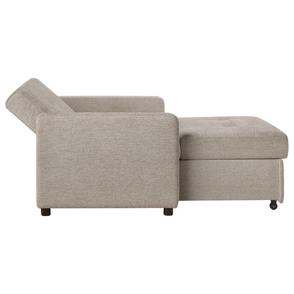 Steve Silver Convertible Sleeper Chair in Tan, , large