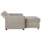 Steve Silver Convertible Sleeper Chair in Tan, , large