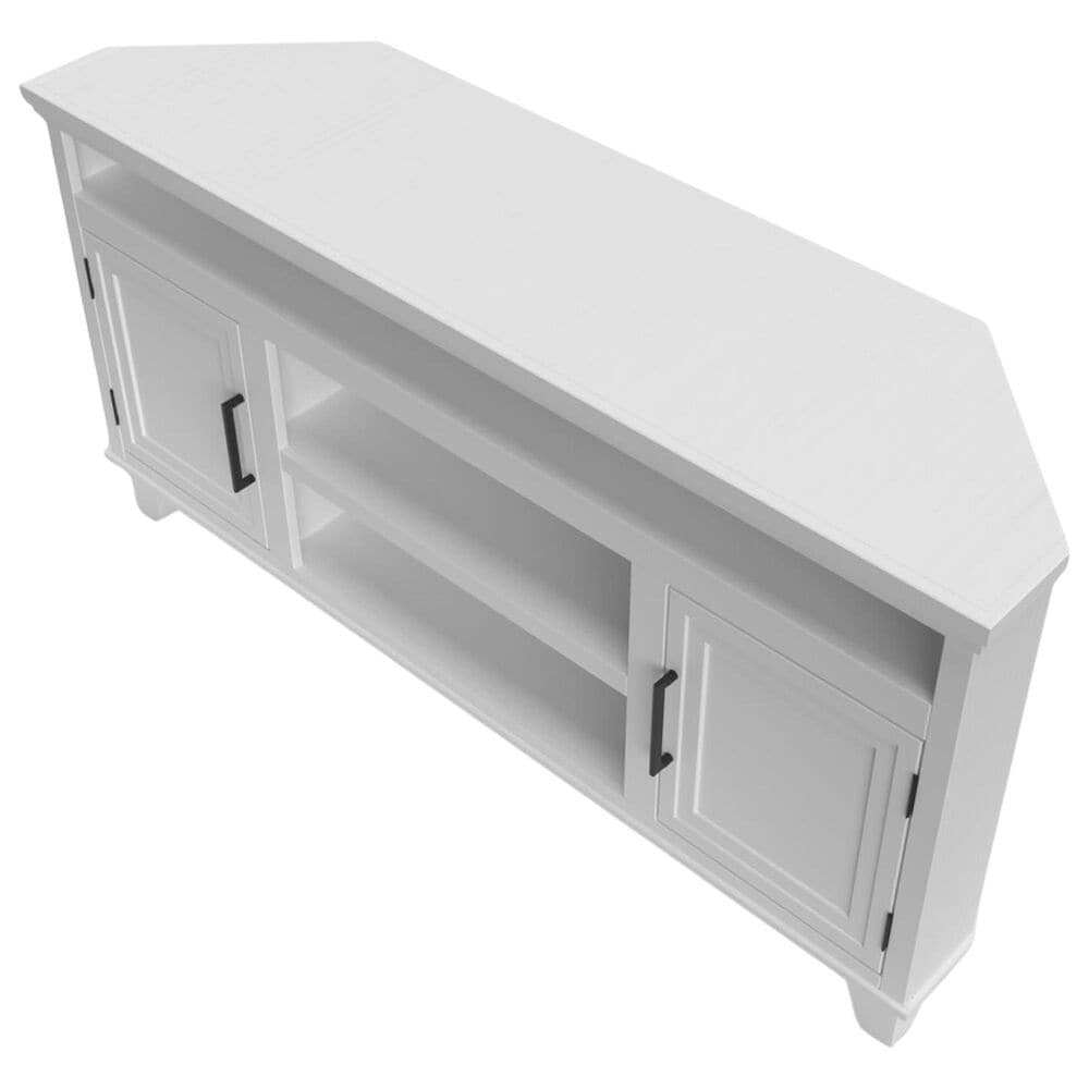 Legends Home Sonoma 64" Corner TV Console in Jasmine White Wash and Barnwood, , large