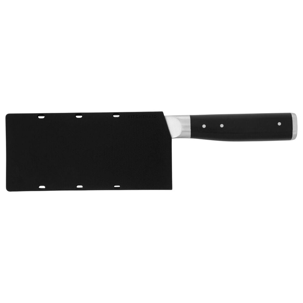 KitchenAid Gourmet 6&quot; Cleaver Knife in Stainless Steel and Black, , large