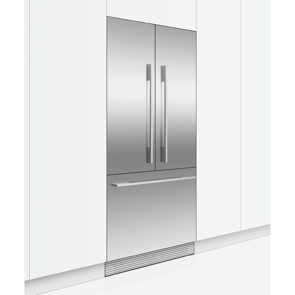 Fisher &amp; Paykel 32" Integrated French Door Refrigerator in Stainless Steel, , large