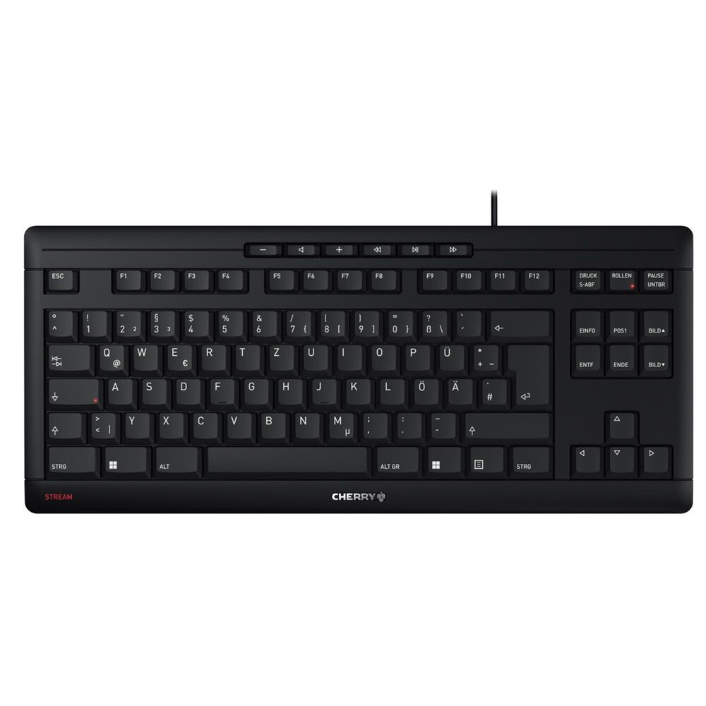 Cherry Stream TKL Office Keyboard in Black, , large