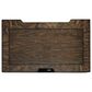 Millenium Maylee King Upholstered Bed and Two Nightstands in Dark Brown, , large