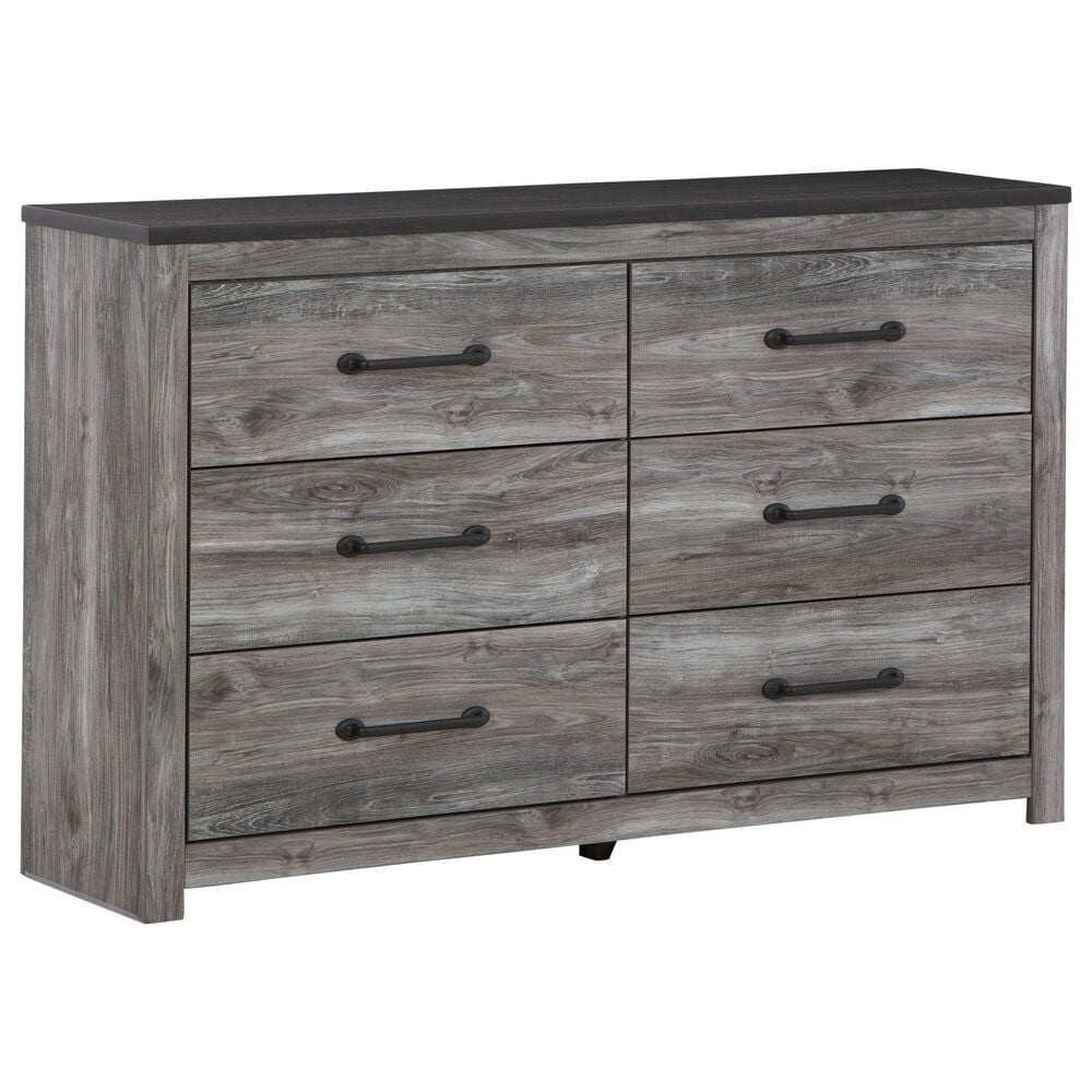 Ashley Bronyan 6-Drawer Dresser in Dark Gray, , large