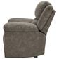 Ashley Laresview Manual Zero Wall Wide Seat Recliner in Fossil, , large