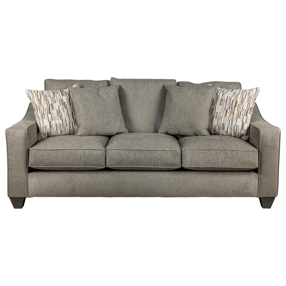 Maple + Main Galaxy Stationary Sofa in Olive, , large