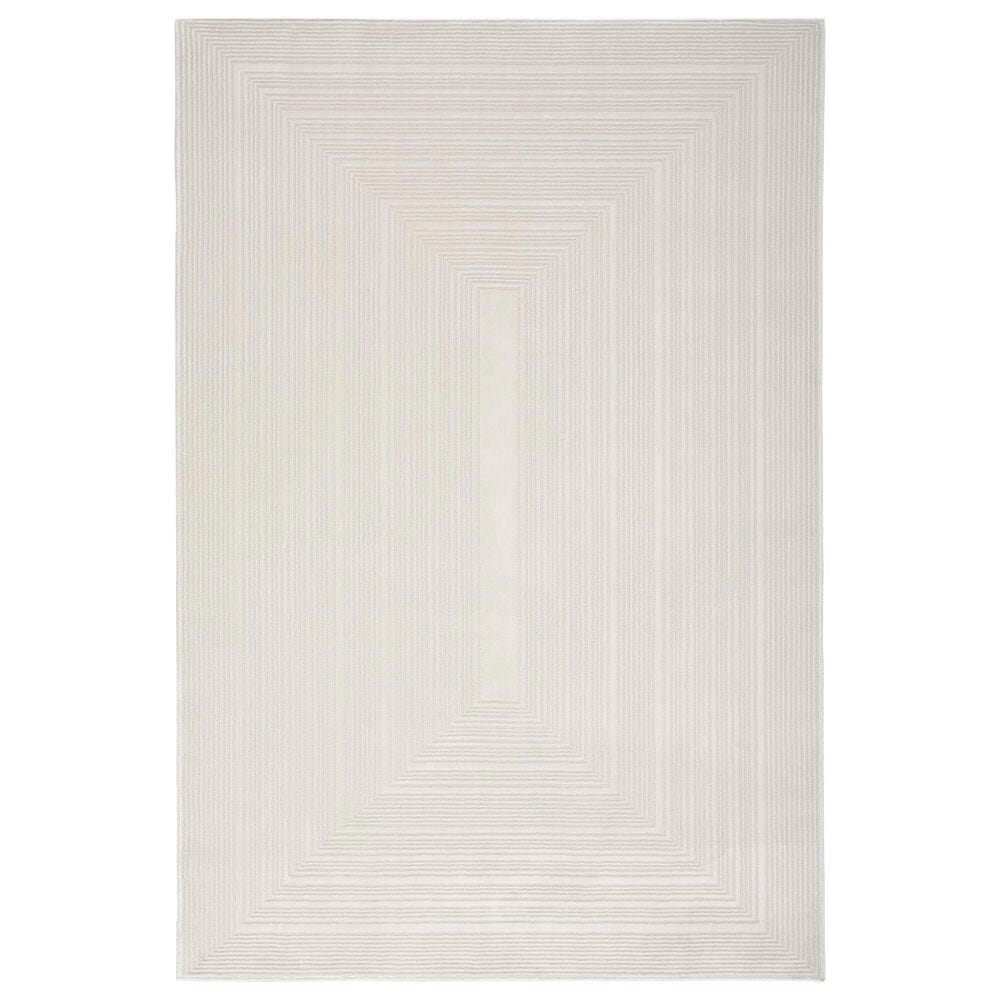Nourison Irradiant 7"10" x 9"10" Ivory Area Rug, , large