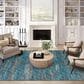Dalyn Rug Company Ciara 5" x 7"6" Navy Indoor/Outdoor Area Rug, , large
