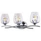 Vaxcel Wilmette 3-Light Bathroom Vanity in Chrome, , large