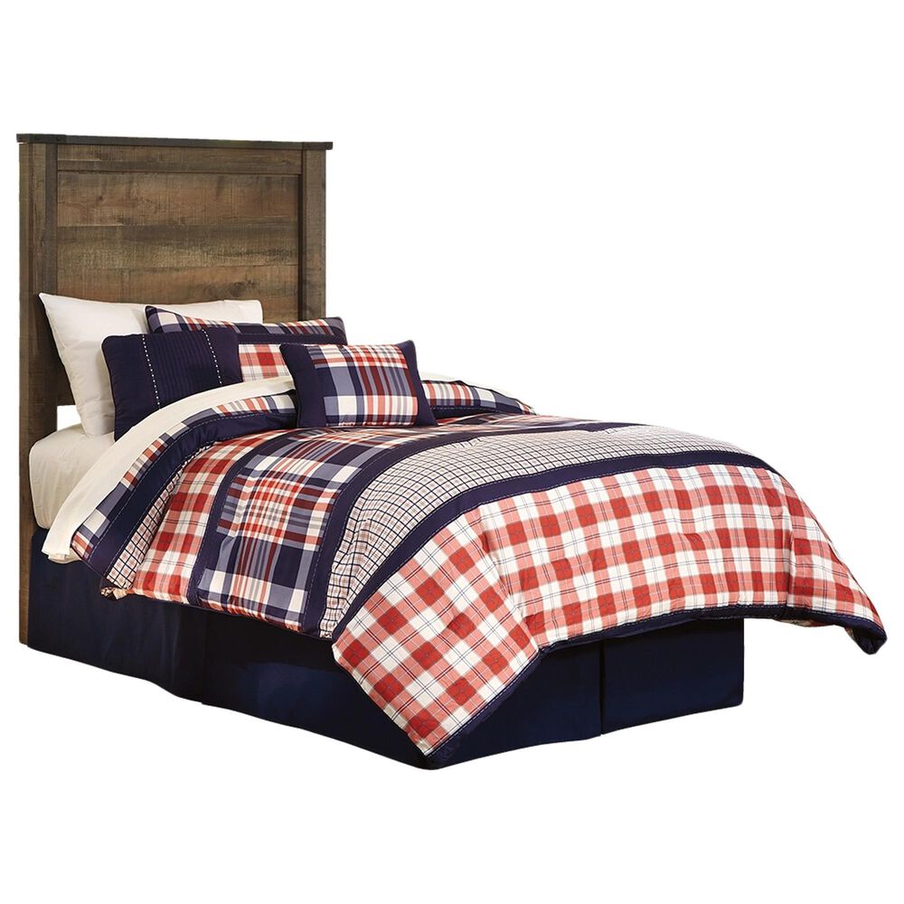 Ashley Trinell Twin Bed in Brown, , large