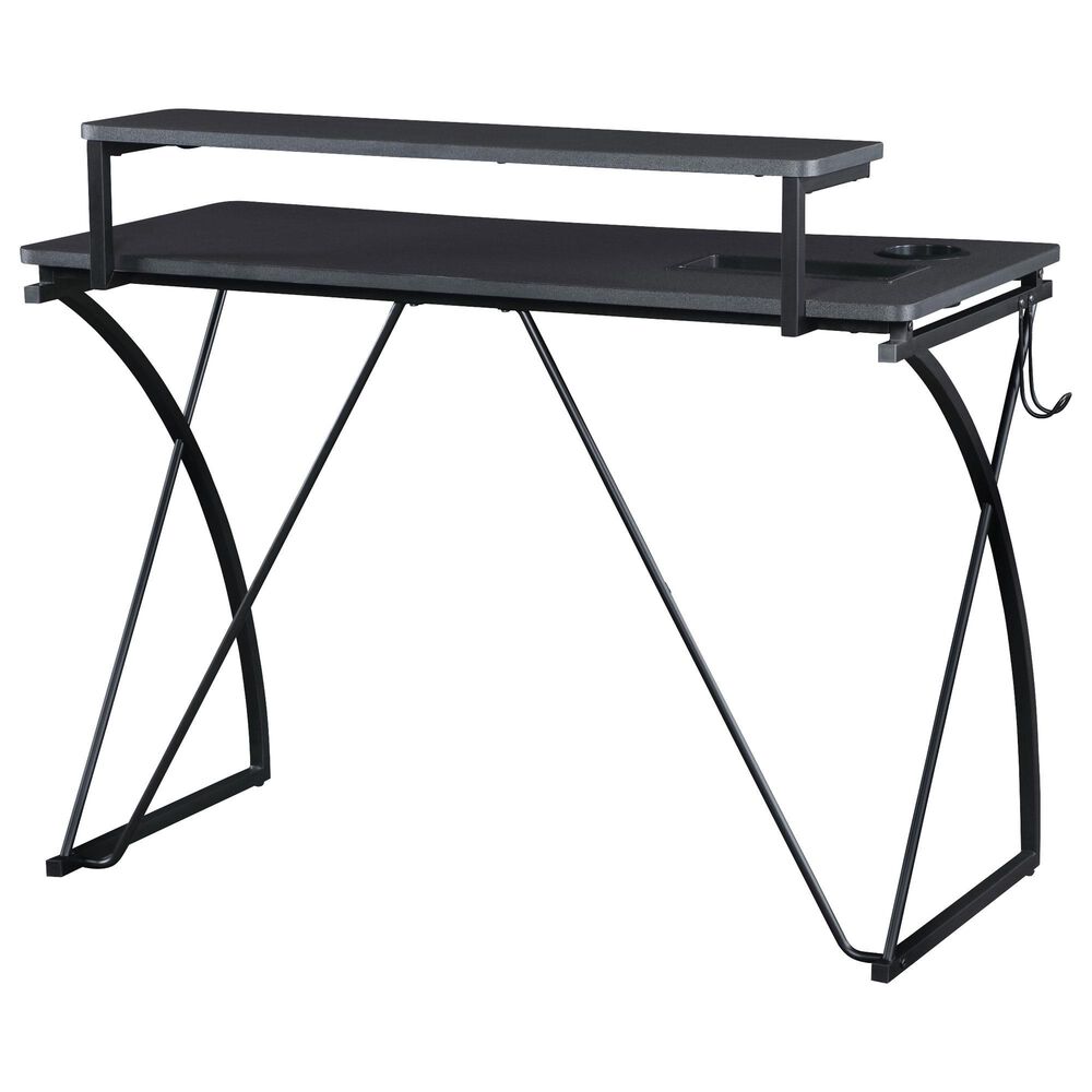 Valor Living Biome 44" Battlestation Gaming Desk in Grey, , large