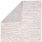 Jaipur Eva Newlyn 5" x 8" Morganite, Oatmeal, French Oak, Coconut Cream and Licorice Area Rug, , large