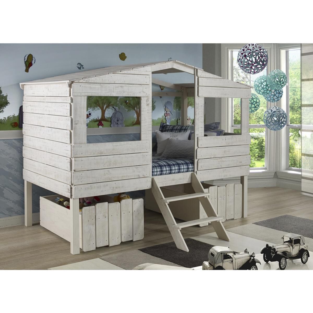tree house twin loft bed