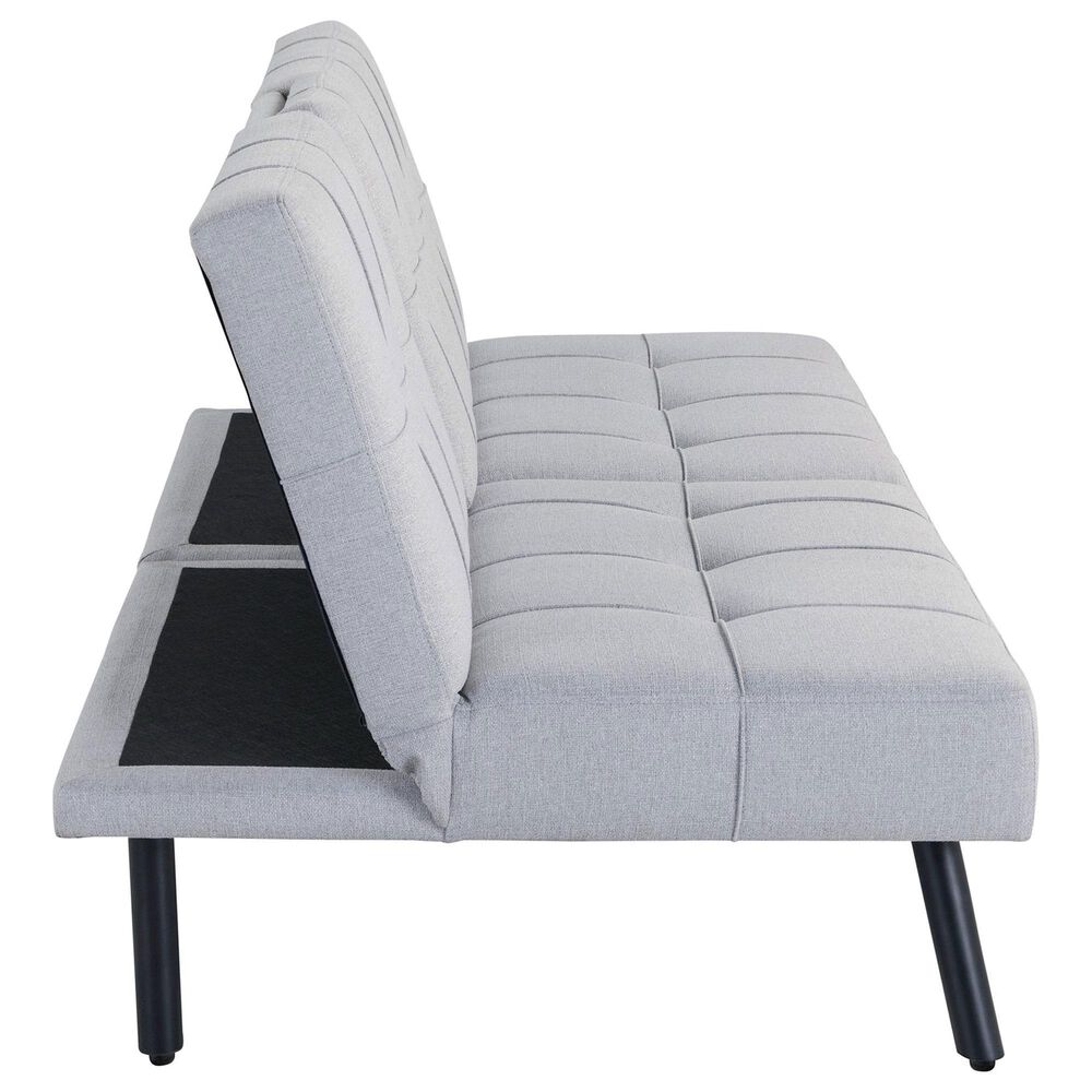 Lifestyle Solutions Larken Convertible Sofa in Light Gray, , large