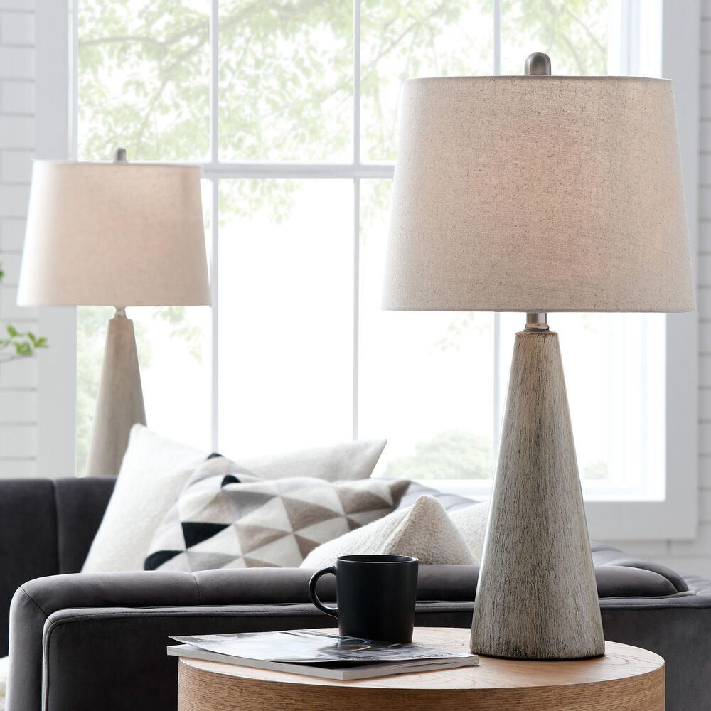 Lite Source Pillan Table Lamp in Light Brown &#40;Set of 2&#41;, , large