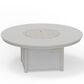 Telescope St Catherines 54" Round Fire Table in Warm Grey, , large